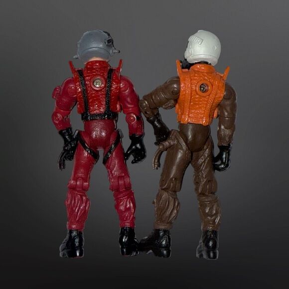 2005 The Corps Ivan Condor & Red Vulture Pilot Military Soldier Figures 4" A10 - Picture 6 of 7